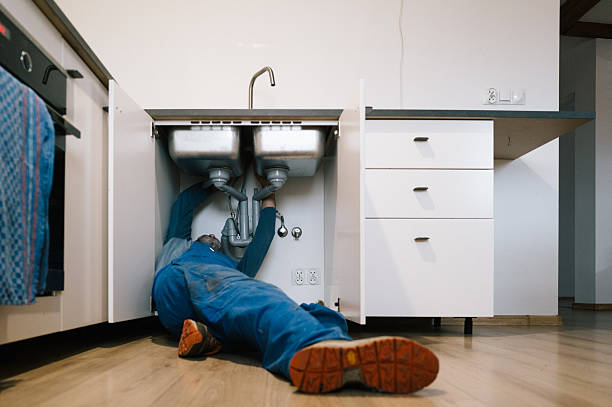 Professional Leak Detection technician working in Galesville, WI